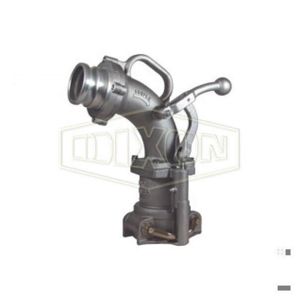 Dual Point Vapor Recovery Elbow with Probe, 3 in Nominal, Aluminum, Domestic
